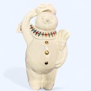 Lenox China Jewels “Jolly Snowman” Figurine